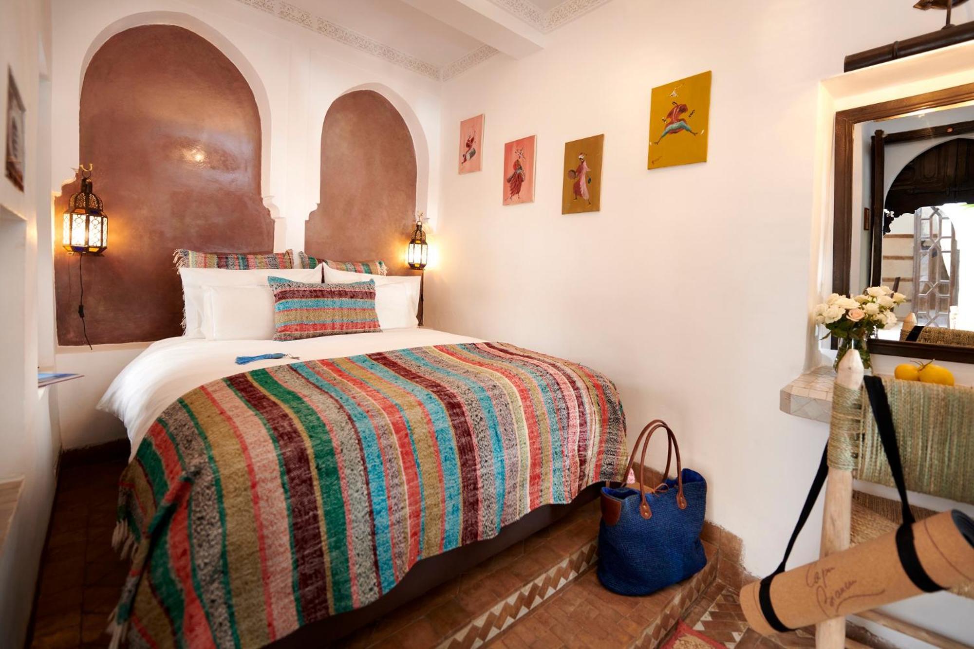 Riad Dar Amanza En Exclusivite Avec 4 Chambres Au Coeur De La Medina Marrakesh Exterior photo